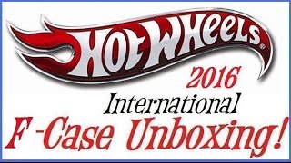 2016 Hot Wheels F Case Unboxing | Hot Wheels