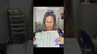 Assess & Track Sight Word Mastery with Sight Word Assessment & Data Tracking Essential Teacher Tool