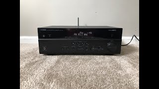 how to factory reset yamaha rx-v481 5.1 4k ultra hd bluetooth wifi home theater surround receiver