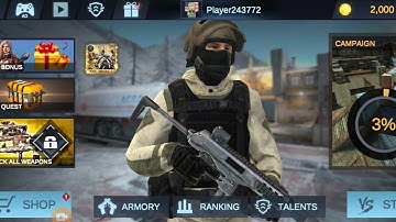 bullet strike game video part 1|bullet strike fire game|commando game|