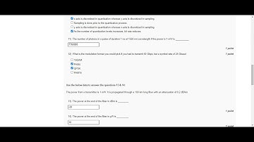 Answers of week 1 "Fiber Optic Communication Technology" NPTEL Course
