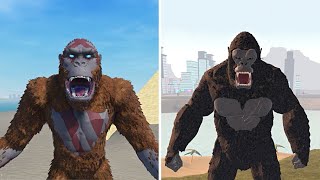 Kaiju Universe ORIGINAL *better Roars Scar* add Kong&#39;s Kaiju Universe POOR - COMPARASON