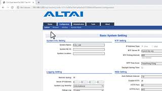 Altai Access Point Quick Setup Guide screenshot 3