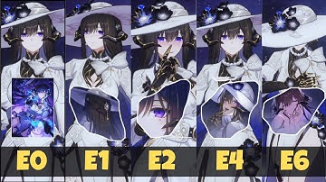 Final Beta! The Dahlia E0 vs E1 vs E2 vs E4 vs E6 x Firefly E0S1 | Eidolon Comparison | HSR BETA 3.8