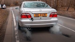 CLK 55 AMG W208 - The BARGAIN V8 AMG Coupe *BURNOUTS*
