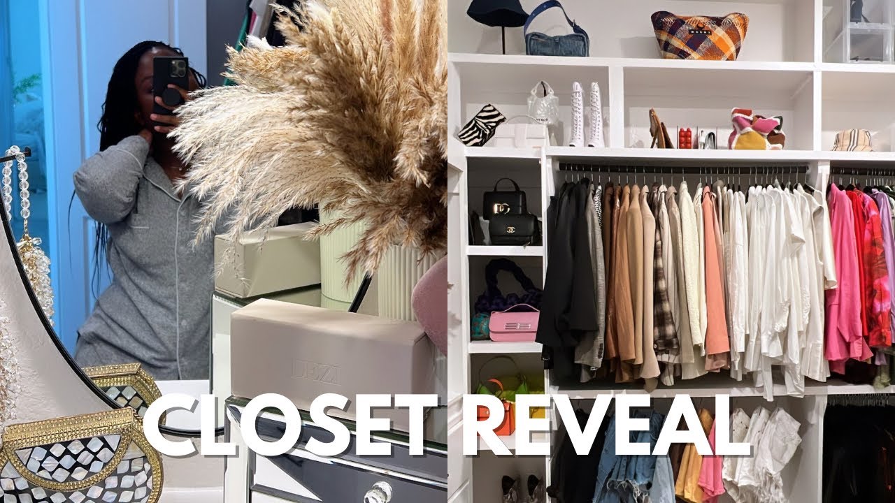 Organized Closet Tour Double Date Destene and Brandon YouTube