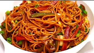 बाजार जैसी व्हेज चाऊमीन बनाने की सीक्रेट रेसिपी | Street Style Veg Chowmein Recipe | KabitasKitchen