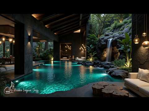 Hidden Forest Retreat Jazz | Soft Piano in an Open Living Room with Nature Ambience for Deep Focus