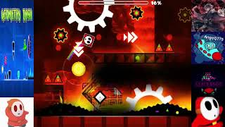 Diagonal Hell By Alicia908 100% All Coins Geometry Dash - Gameplay By MrLO472