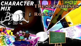 These Character Mixes Rock!! || FNF: Bfdi 26 Character Mix Update