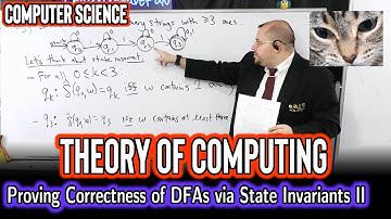 Proving Correctness of DFAs via State Invariants II [FULL EXAMPLE 2] (Theory of Computing)