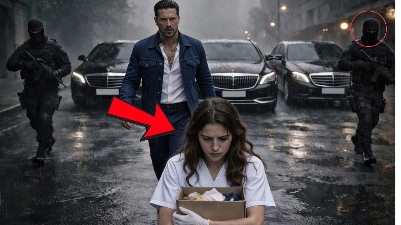 Demitida e Sozinha na Estrada… Até 5 Supercarros da Máfia a Cercarem!