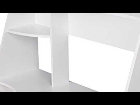 Prepac Kurv Floating Desk White Youtube