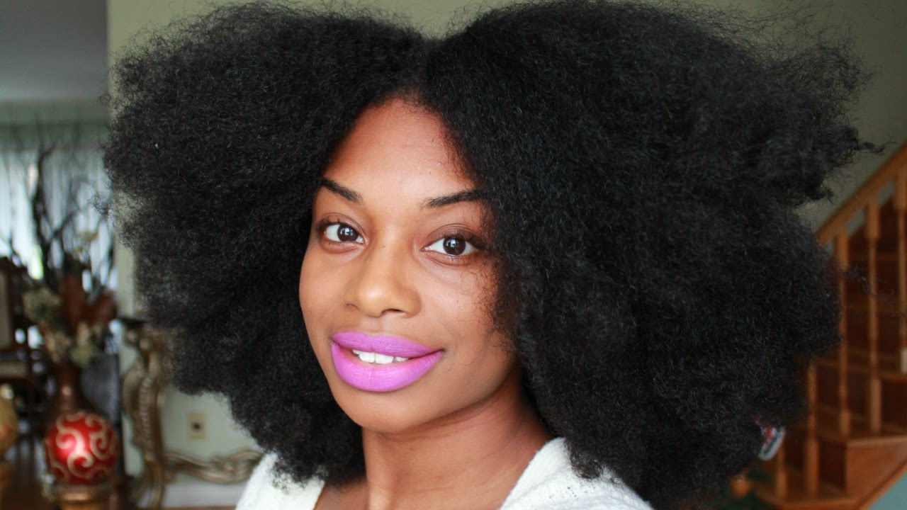 Natural Hair How To BLOWOUT On Natural Hair YouTube