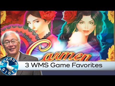 Three Favorite Slot Machines from WMS