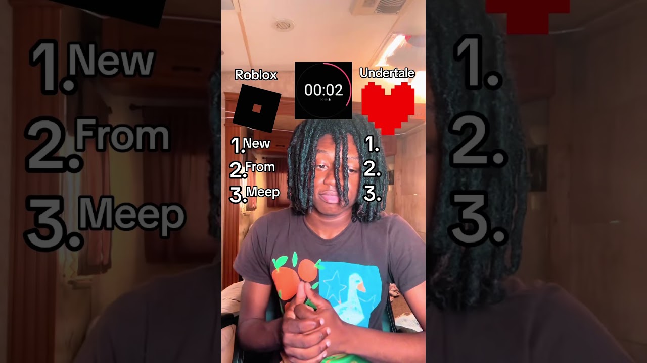 Do you know more about Roblox or Undertale 