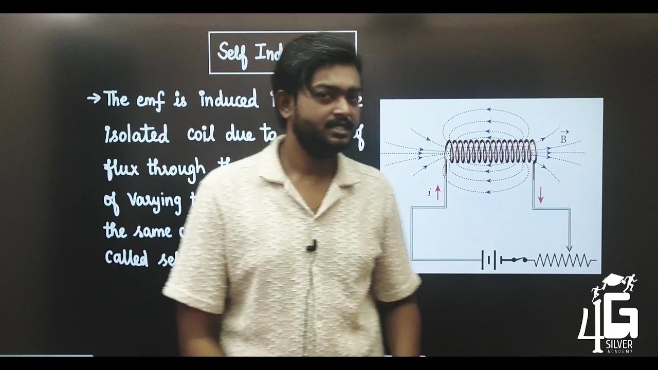 Self Inductance in Tamil | CBSE Class 12 Physics Chapter 6 Electromagnetic Induction