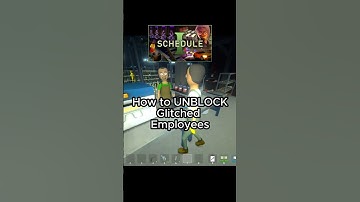 How to UNBLOCK glitched employees in Schedule I