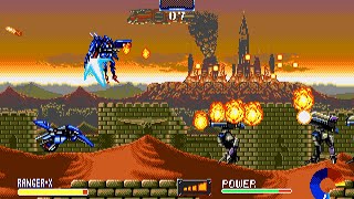 Ranger X Longplay (Sega Genesis) [QHD]