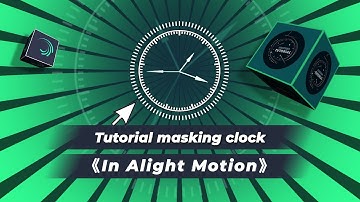 Quick Tutorial: Clock Animation in Alight Motion