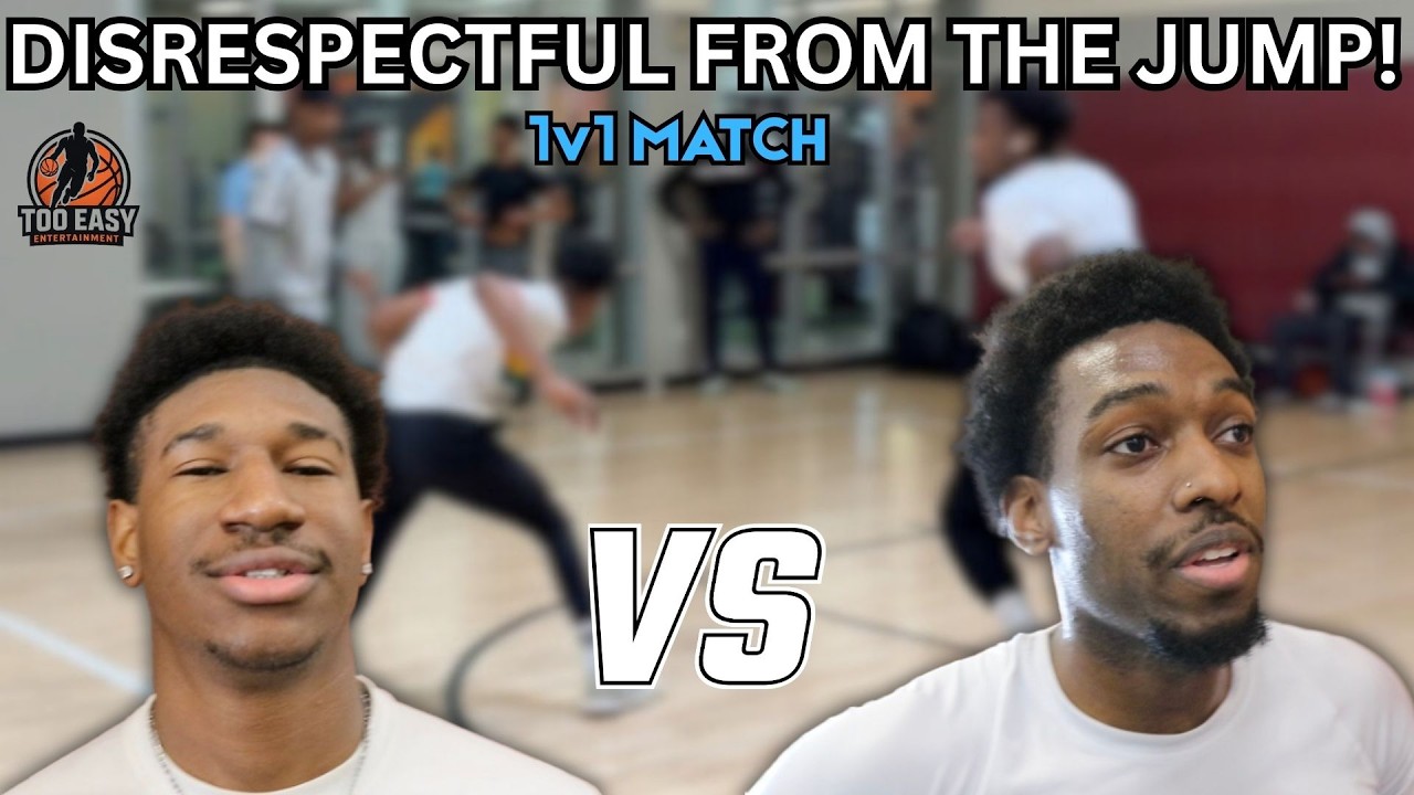 Guinean Hooper GOT DISRESPECTFUL Before The Game! Kaloga vs ZayBeHoopin 1v1 Basketball