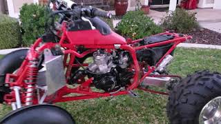 DIY Vapor honing 1988 trx250r walk around