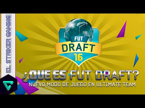 Vídeo: FIFA 16 Presenta El Modo Draft Para Ultimate Team Y Se Basa En El Modo Carrera