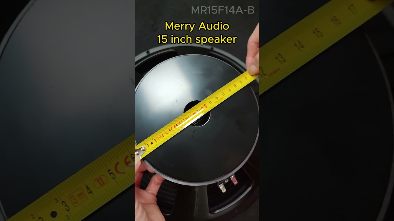 professional audio speaker 15 inch woofer in production MR15F14A B 
