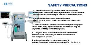 Safety measures/ Precautions for Dräger Primus Anesthesia Machine