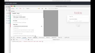cypress-grep: filter tests dynamically from DevTools console