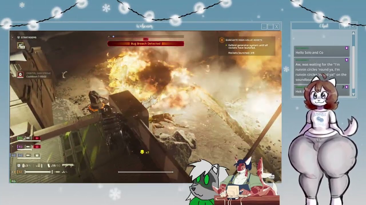 Saturday Night Slamdown! Helldivers 2! THE PREDATOR STRAIN! NEW BUGS YIPEE!