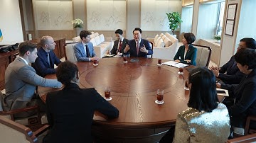 윤대통령, 챗GPT 개발사 대표 접견 "부작용 막을 규범 마련" / 연합뉴스TV (YonhapnewsTV)