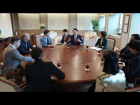윤대통령, 챗GPT 개발사 대표 접견 &amp;quot;부작용 막을 규범 마련&amp;quot; / 연합뉴스TV (YonhapnewsTV)