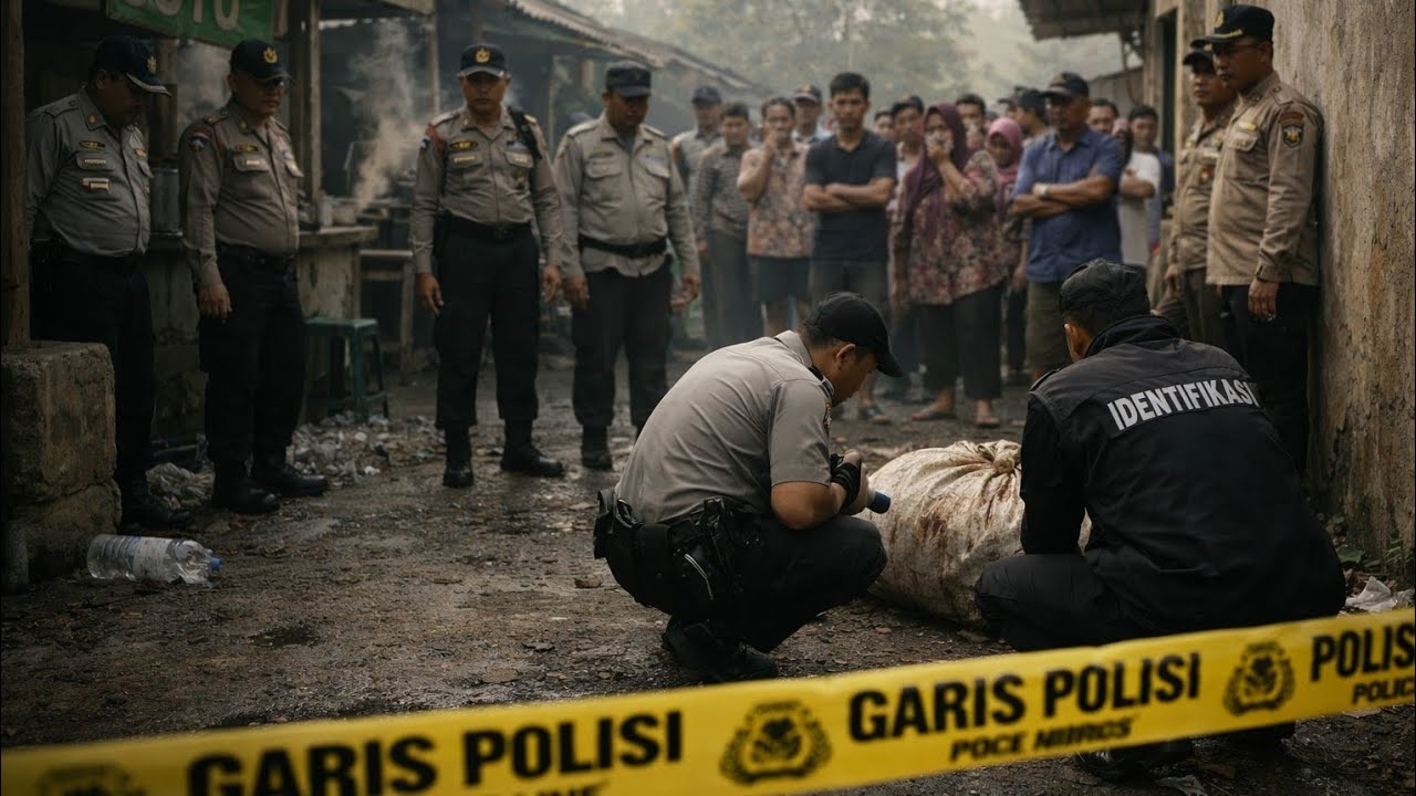 KABUPATEN BLITAR GEMPAR‼️ Karung Asing di Area Warung Soto Picu Penyelidikan Polisi, Warga Trauma!