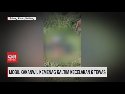 Mobil Kakanwil Kemenag Kaltim Kecelakan 6 Tewas