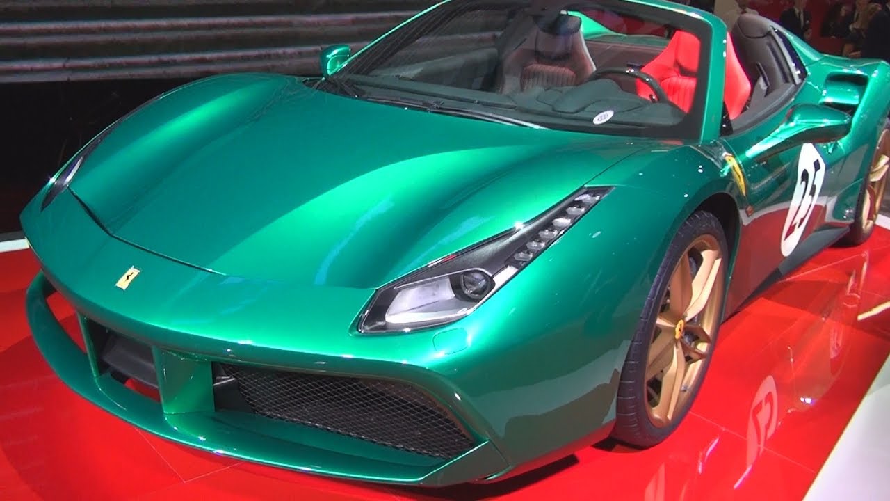 Ferrari 488 Spider 70th Anniversary (2017) Exterior and Interior