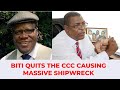 Biti quits the ccc causing a massive shipwreck