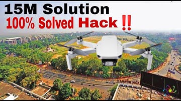 Dji mavic mini 15 meter ristriction solve 100% working |DJI Mavic Mini Unlock 100% Work