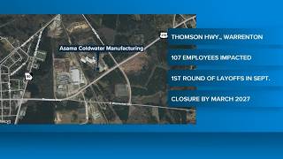 107 employees to lose jobs as Central Georgia plant shutters, documents show