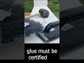 CORRECT installation of blocks on glue #construction #diy #AACblock #ytong