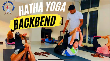 Backbend Yoga Class | Hatha Yoga | Anmol Singh | 04/2022