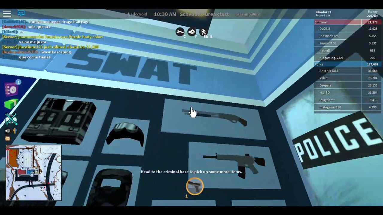 Kid rage because of camping cop#1