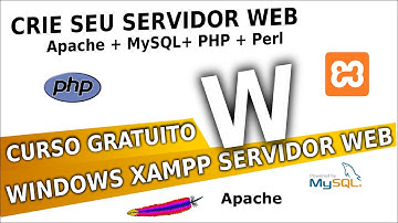 Curso de Windows Servidor Web - 02 - Instalando Xampp = Configurando, criando database e Joomla