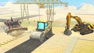 City Construction Heavy Roads - Gameplay Android screenshot 2