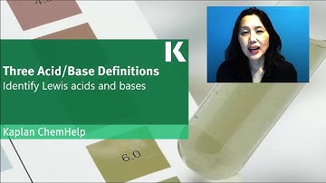 Chemistry Review: Identifying Lewis Acids and Bases | Kaplan MCAT Prep