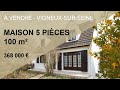 Maison 5 pice 100 m  vendre  vigneuxsurseine