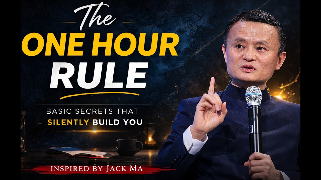 Just 1 hour a day can change your life forever. Motivational speech inspired by Jack ma