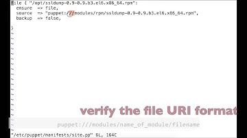 puppet could not retrieve information error