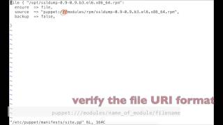 puppet could not retrieve information error