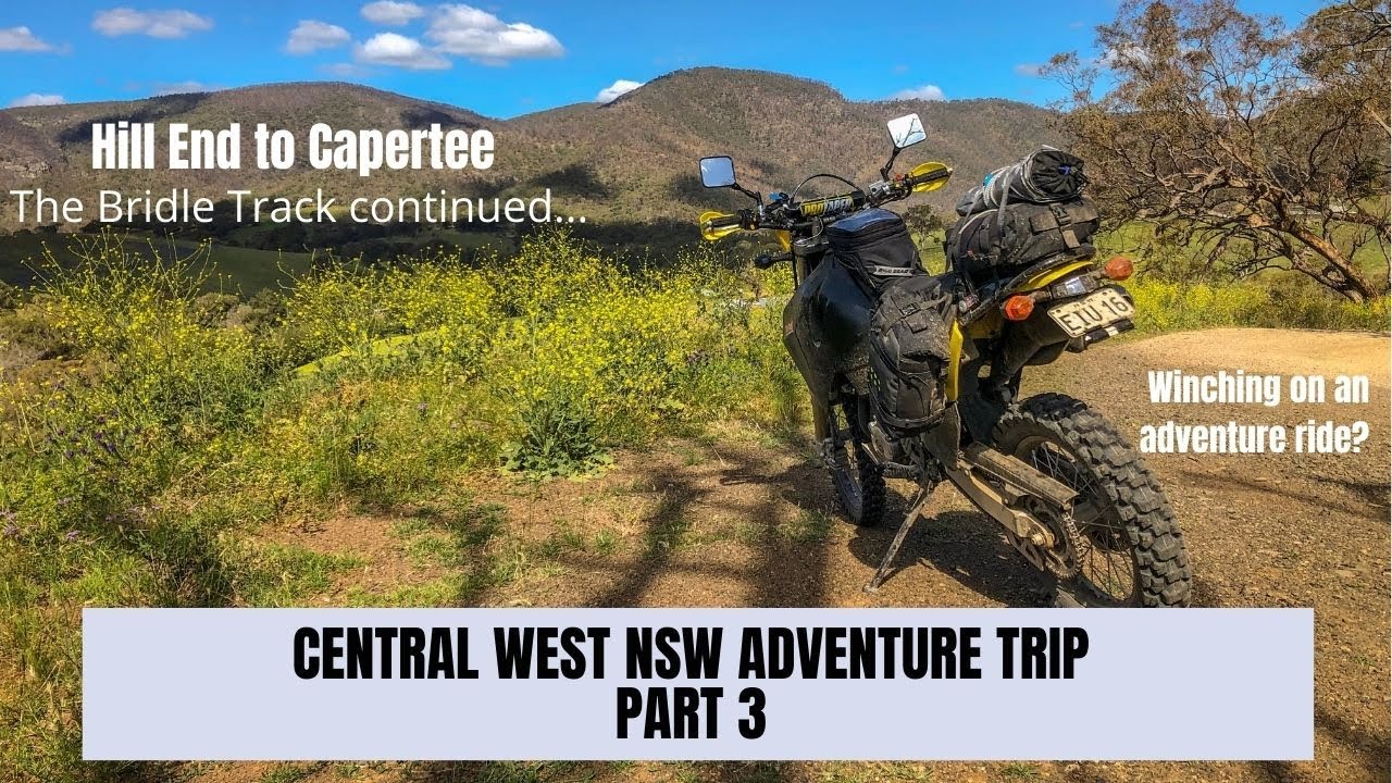 Central West NSW Adventure Ride Part 3 (Bridle Track continued, Box Ridge Road, Upper Turon Road)